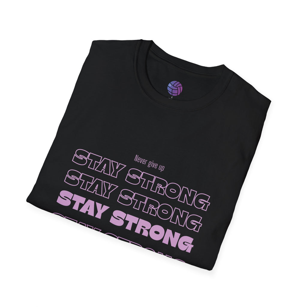 Stay Strong Awareness T-Shirt — Inspirational Ribbon Memorial Tee