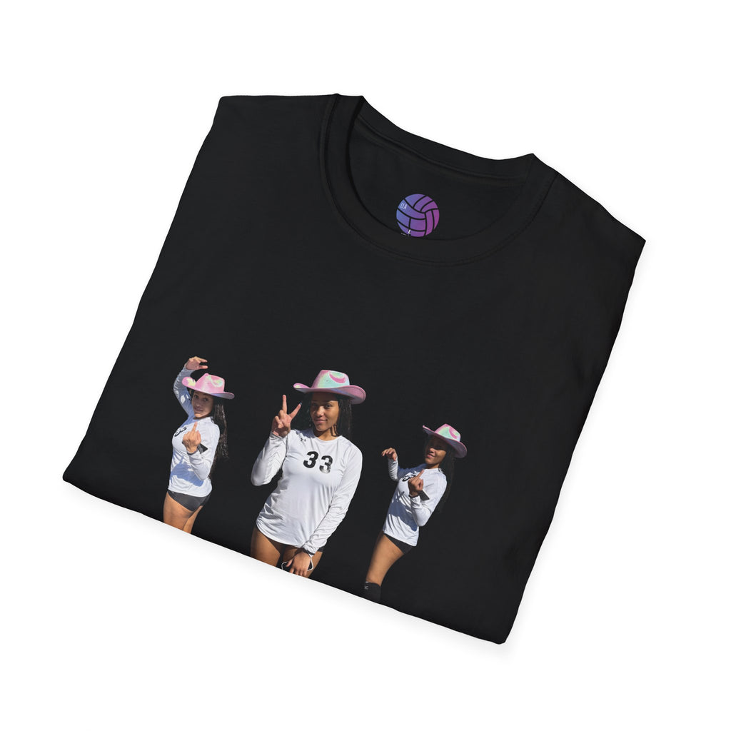 Volleyball Squad Graphic Tee — 'FOREVER' Team Photo T-Shirt