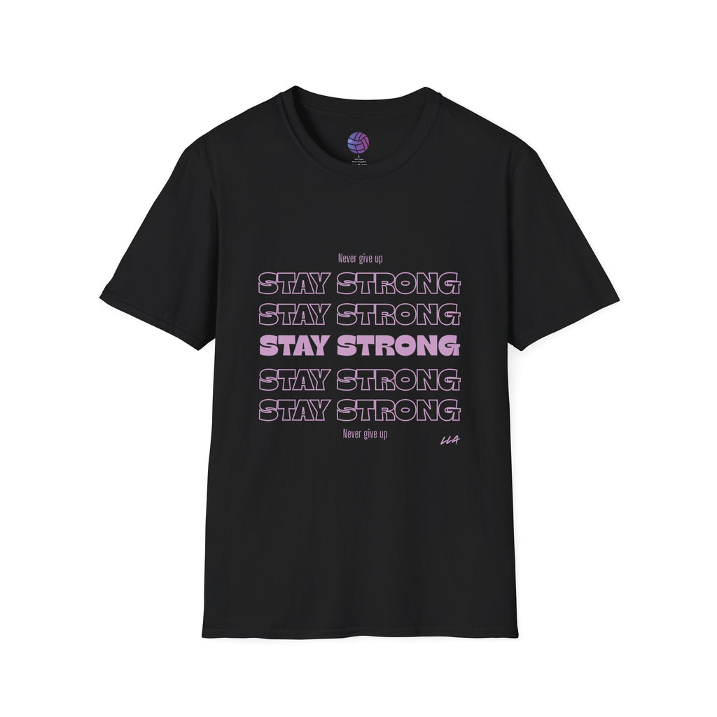 Stay Strong Awareness T-Shirt — Inspirational Ribbon Memorial Tee