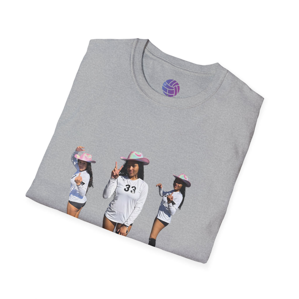 Volleyball Squad Graphic Tee — 'FOREVER' Team Photo T-Shirt