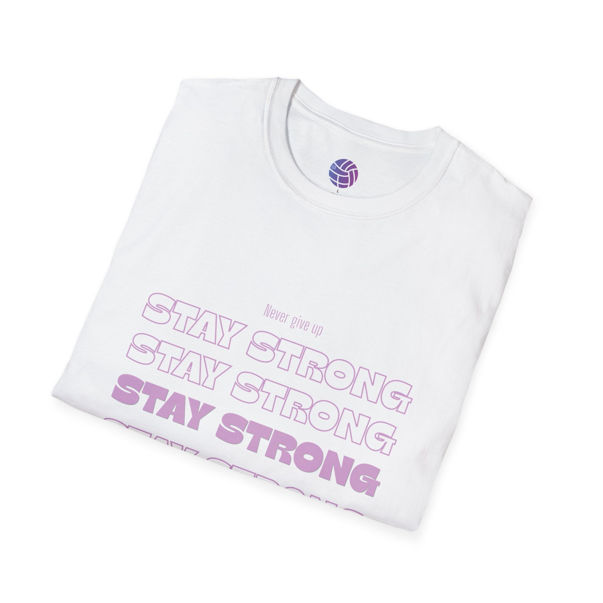 Stay Strong Awareness T-Shirt — Inspirational Ribbon Memorial Tee