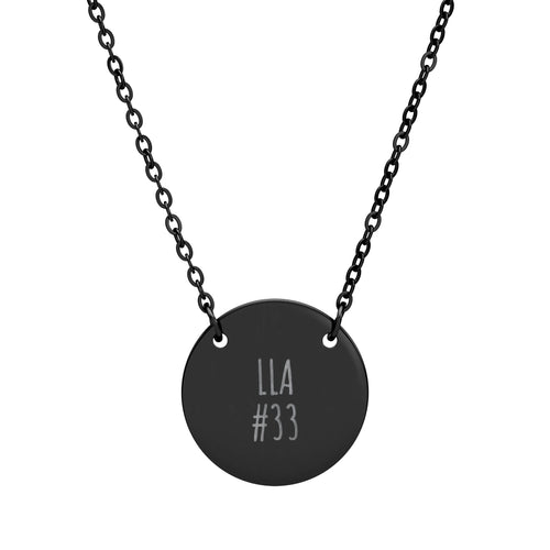 Circle Necklace (Engraving)