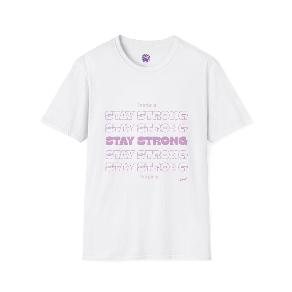 Stay Strong Awareness T-Shirt — Inspirational Ribbon Memorial Tee