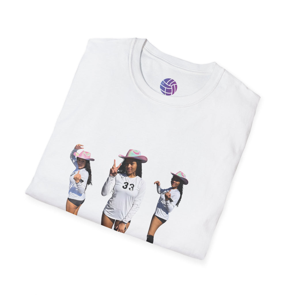 Volleyball Squad Graphic Tee — 'FOREVER' Team Photo T-Shirt