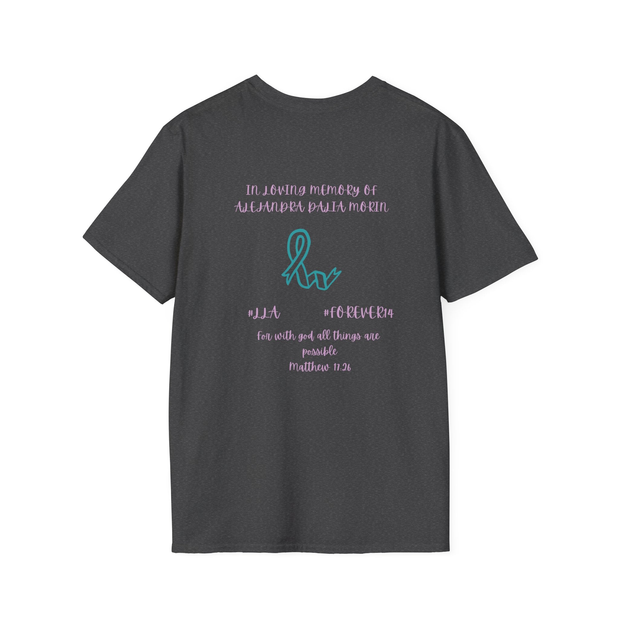 Stay Strong Awareness T-Shirt — Inspirational Ribbon Memorial Tee